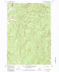 Download a high-resolution, GPS-compatible USGS topo map for Limber Jim Creek, OR (1983 edition)