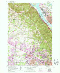 Download a high-resolution, GPS-compatible USGS topo map for Linnton, OR (1985 edition)