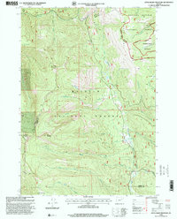 preview thumbnail of historical topo map of Baker County, OR in 1998