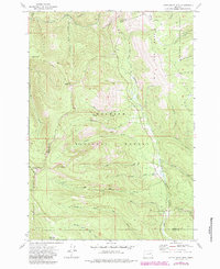 preview thumbnail of historical topo map of Baker County, OR in 1972