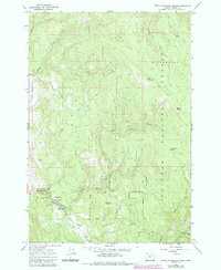 Download a high-resolution, GPS-compatible USGS topo map for Little Catherine Creek, OR (1985 edition)