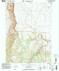 Download a high-resolution, GPS-compatible USGS topo map for Little Honey Creek, OR (2007 edition)