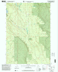 Download a high-resolution, GPS-compatible USGS topo map for Location Butte, OR (2002 edition)