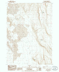 Download a high-resolution, GPS-compatible USGS topo map for Loco Lake, OR (1986 edition)