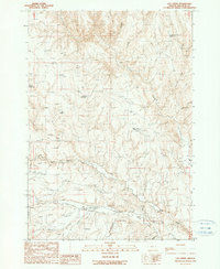 Download a high-resolution, GPS-compatible USGS topo map for Log Creek, OR (1990 edition)