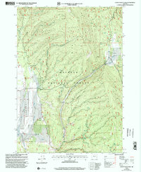 Download a high-resolution, GPS-compatible USGS topo map for Logan Valley East, OR (2002 edition)