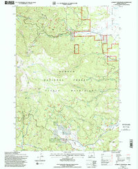 Download a high-resolution, GPS-compatible USGS topo map for Lookout Mountain, OR (1997 edition)