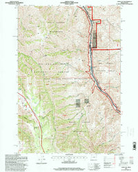 Download a high-resolution, GPS-compatible USGS topo map for Lord Flat, OR (1999 edition)