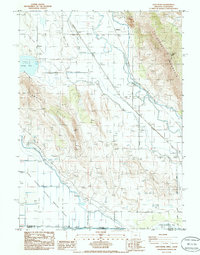 Download a high-resolution, GPS-compatible USGS topo map for Lost River, OR (1986 edition)