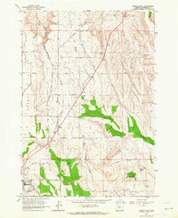 Download a high-resolution, GPS-compatible USGS topo map for Madras East, OR (1964 edition)