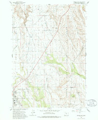 Download a high-resolution, GPS-compatible USGS topo map for Madras East, OR (1986 edition)