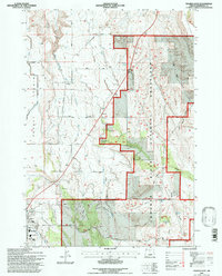 Download a high-resolution, GPS-compatible USGS topo map for Madras East, OR (1997 edition)