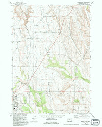 Download a high-resolution, GPS-compatible USGS topo map for Madras East, OR (1994 edition)