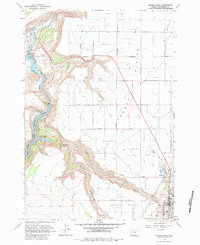 preview thumbnail of historical topo map of Jefferson County, OR in 1963
