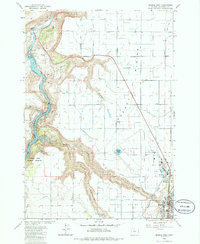 preview thumbnail of historical topo map of Jefferson County, OR in 1985
