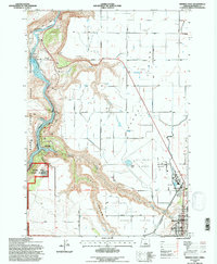 Download a high-resolution, GPS-compatible USGS topo map for Madras West, OR (1997 edition)
