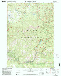 Download a high-resolution, GPS-compatible USGS topo map for Magone Lake, OR (2002 edition)