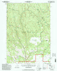 Download a high-resolution, GPS-compatible USGS topo map for Magpie Table, OR (1998 edition)