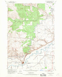 Download a high-resolution, GPS-compatible USGS topo map for Malheur Butte, OR (1968 edition)