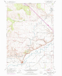 Download a high-resolution, GPS-compatible USGS topo map for Malheur Butte, OR (1977 edition)