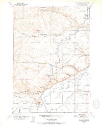 Download a high-resolution, GPS-compatible USGS topo map for Malheur Butte, OR (1952 edition)