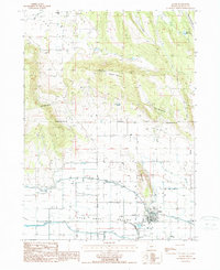 Download a high-resolution, GPS-compatible USGS topo map for Malin, OR (1988 edition)