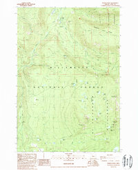 Download a high-resolution, GPS-compatible USGS topo map for Marion Forks, OR (1988 edition)