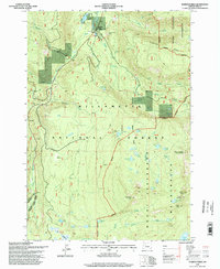 Download a high-resolution, GPS-compatible USGS topo map for Marion Forks, OR (1998 edition)