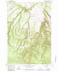 Download a high-resolution, GPS-compatible USGS topo map for Marley Creek, OR (1985 edition)