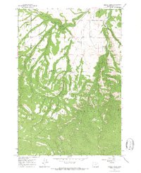 Download a high-resolution, GPS-compatible USGS topo map for Marley Creek, OR (1967 edition)