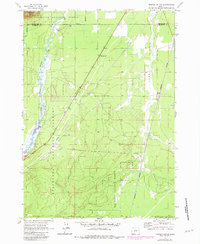 Download a high-resolution, GPS-compatible USGS topo map for Masten Butte, OR (1981 edition)