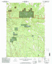 Download a high-resolution, GPS-compatible USGS topo map for Matlock Prairie, OR (1998 edition)