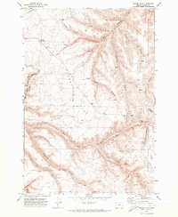 Download a high-resolution, GPS-compatible USGS topo map for Matney Flat, OR (1973 edition)