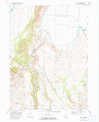 Download a high-resolution, GPS-compatible USGS topo map for May Lake, OR (1972 edition)
