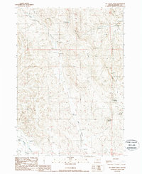Download a high-resolution, GPS-compatible USGS topo map for Mc Carthy Ridge, OR (1988 edition)