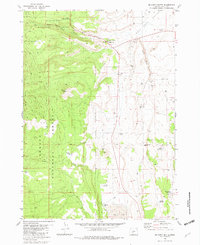 Download a high-resolution, GPS-compatible USGS topo map for Mc Carty Butte, OR (1982 edition)