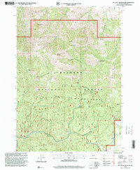 Download a high-resolution, GPS-compatible USGS topo map for Mc Clellan Mountain, OR (2000 edition)