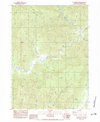 Download a high-resolution, GPS-compatible USGS topo map for Mc Conville Peak, OR (1983 edition)