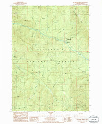 Download a high-resolution, GPS-compatible USGS topo map for Mc Credie Springs, OR (1986 edition)