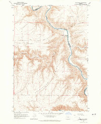 Download a high-resolution, GPS-compatible USGS topo map for Mc Donald, OR (1965 edition)