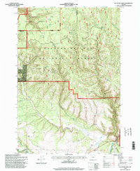 Download a high-resolution, GPS-compatible USGS topo map for Mc Intyre Creek, OR (1998 edition)