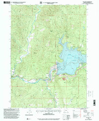 Download a high-resolution, GPS-compatible USGS topo map for Mc Leod, OR (2000 edition)