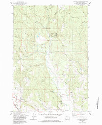 Download a high-resolution, GPS-compatible USGS topo map for Meacham Corner, OR (1979 edition)