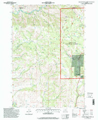 Download a high-resolution, GPS-compatible USGS topo map for Meadow Brook Summit, OR (1998 edition)