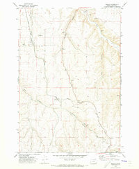Download a high-resolution, GPS-compatible USGS topo map for Mikkalo, OR (1973 edition)