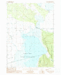 Download a high-resolution, GPS-compatible USGS topo map for Military Crossing, OR (1988 edition)