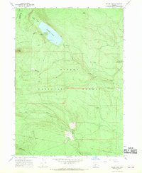 Download a high-resolution, GPS-compatible USGS topo map for Miller Lake, OR (1970 edition)