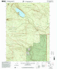 Download a high-resolution, GPS-compatible USGS topo map for Miller Lake, OR (2002 edition)
