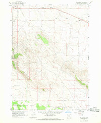 Download a high-resolution, GPS-compatible USGS topo map for Millican SE, OR (1969 edition)