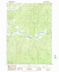 Download a high-resolution, GPS-compatible USGS topo map for Milo, OR (1986 edition)